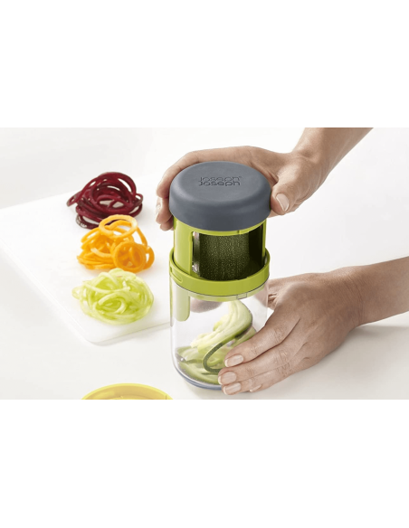 Joseph Joseph Spiro Affettaverdure a spirale 3 in 1 in acciaio inox e polimero