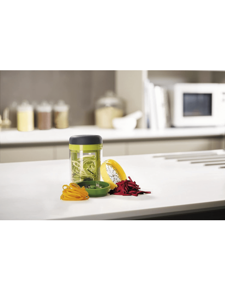 Joseph Joseph Spiro Affettaverdure a spirale 3 in 1 in acciaio inox e polimero