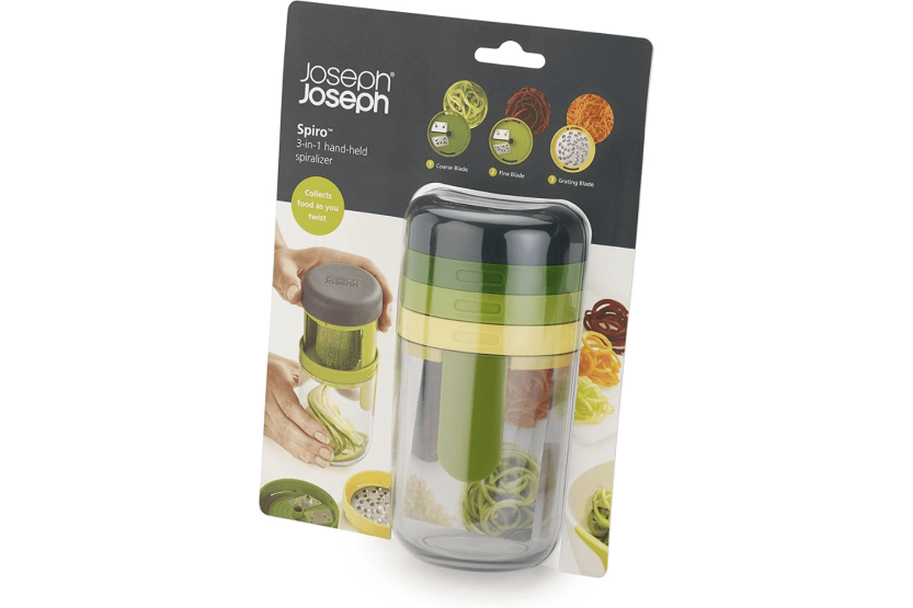 Joseph Joseph Spiro Affettaverdure a spirale 3 in 1 in acciaio inox e polimero