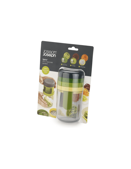 Joseph Joseph Spiro Affettaverdure a spirale 3 in 1 in acciaio inox e polimero