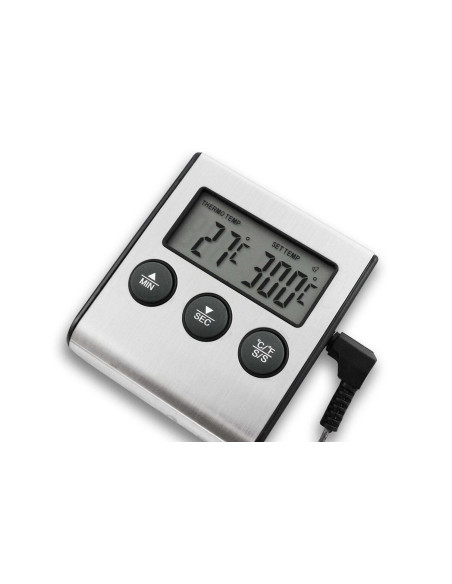 Alla France digital oven timer and thermometer with stainless steel probe