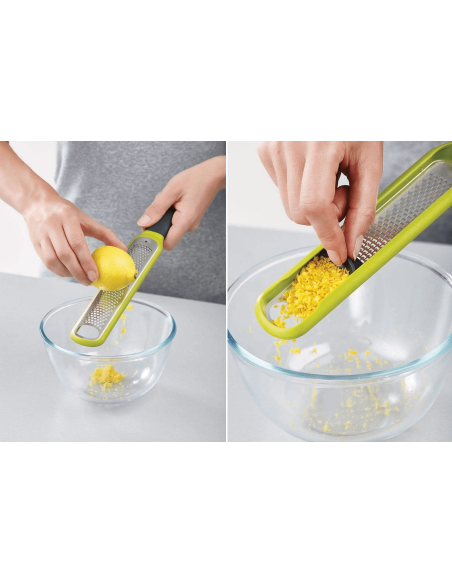 Joseph Joseph Handi-Zest mini zester grater with green cleaning system