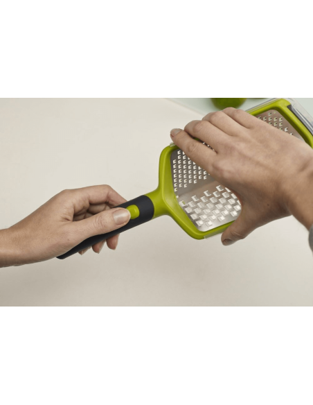 Joseph Joseph Twist Grater lâmina dupla grossa / fina verde