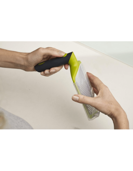 Joseph Joseph Twist Grater lâmina dupla grossa / fina verde