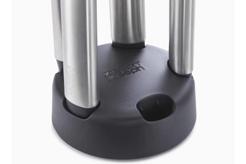 Conjunto de 5 Utensilios de silicone Joseph Joseph Elevate Fusion com suporte de arrumação