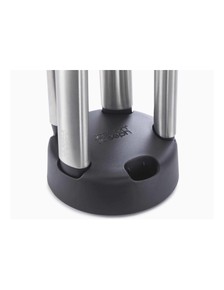Conjunto de 5 Utensilios de silicone Joseph Joseph Elevate Fusion com suporte de arrumação
