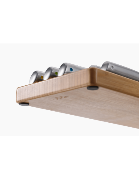 Set de 5 couteaux Joseph Joseph Elevate Steel Knives Bamboo Store + plateau en bambou