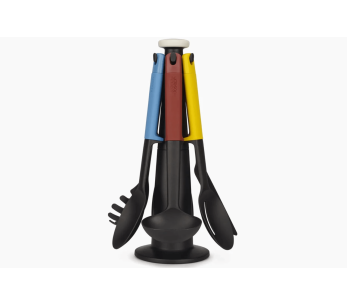 Carrossel de 6 Utensilios Joseph Joseph Elevate Multicolor com suporte de arrumação rotativo