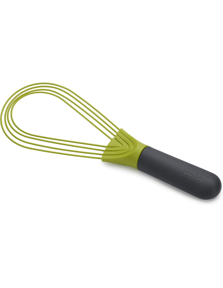 Fouet 2-en-1 Joseph Joseph Twist en silicone vert