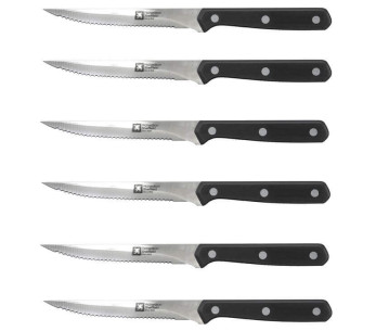 Juego de 6 cuchillos para carne Cucina Richardson
