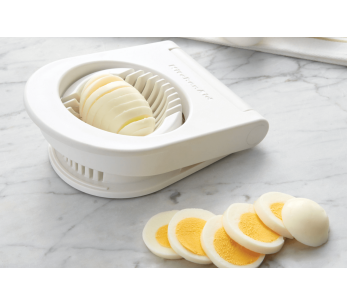 Kitchen Aid æggeskærer i rustfrit stål og hvid polymer 2