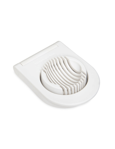 Affettauova Kitchen Aid in acciaio inox e polimero bianco