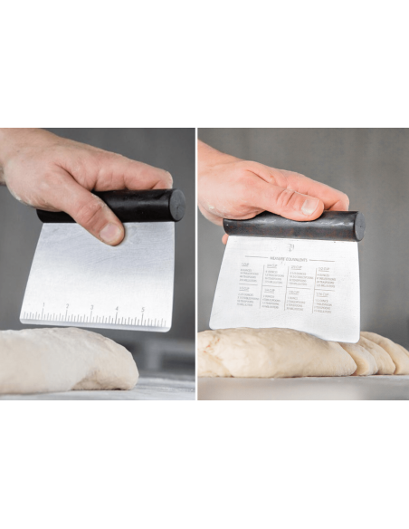 Kitchen Aid roestvrijstalen deegsnijder hoorn