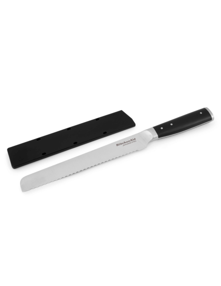 Brotmesser Kitchen Aid Gourmet Klinge aus japanischem Stahl 20cm + Schutzhülle