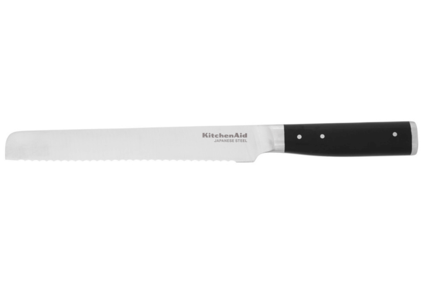Brödkniv Kitchen Aid Gourmet Japanskt stålblad 20cm + skyddsfodral