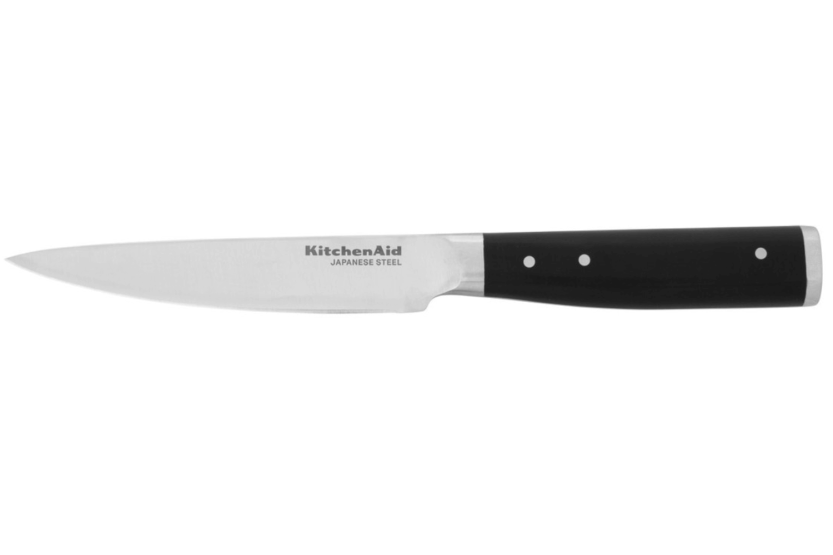 Cuchillo de pelar Gourmet Kitchen Aid 11cm hoja de acero japonés + funda protectora