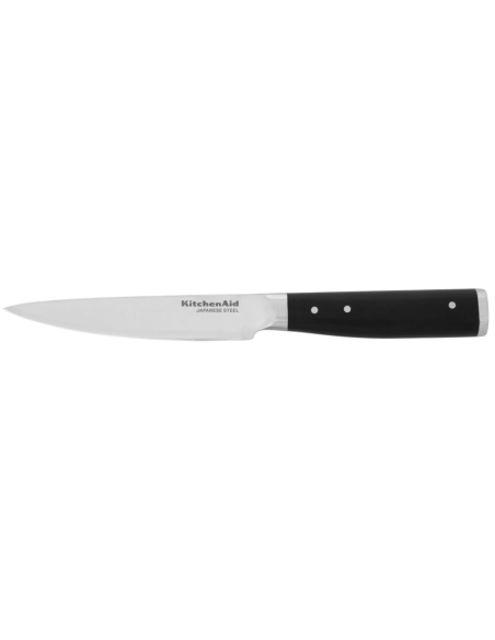 Kitchen Aid Gourmet skjærekniv 11 cm japansk stålblad + beskyttelsesetui
