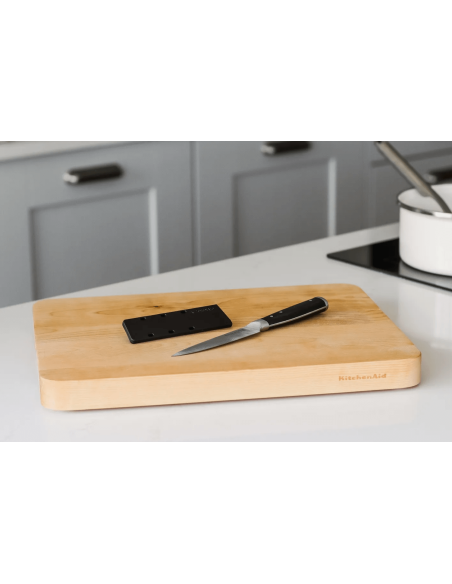 Kitchen Aid Gourmet schilmesje 9cm Japans stalen lemmet + beschermhoesje