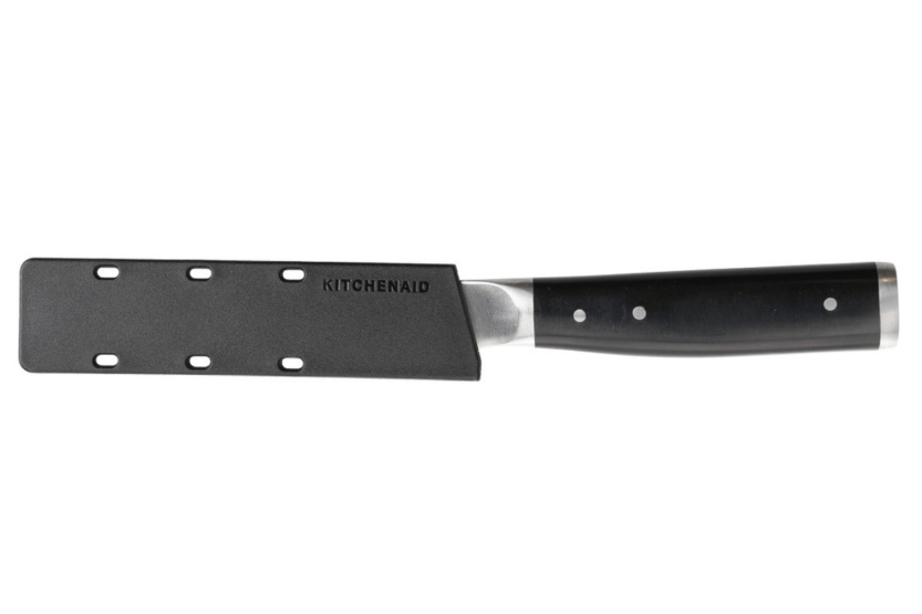Faca Faca de aparar Kitchen Aid Gourmet com 9 cm de lâmina em aço japonês + estojo de proteção