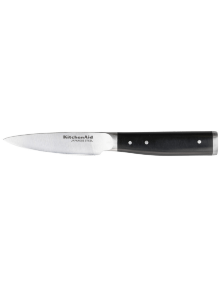 Faca Faca de aparar Kitchen Aid Gourmet com 9 cm de lâmina em aço japonês + estojo de proteção