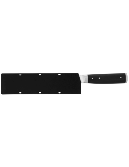 Kitchen Aid Gourmet santoku-kniv med granton-egg 18 cm japansk stålblad + etui