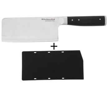 Kitchen Aid Gourmet hakkuriveitsi 15cm Japanilainen teräksen terä + kotelo