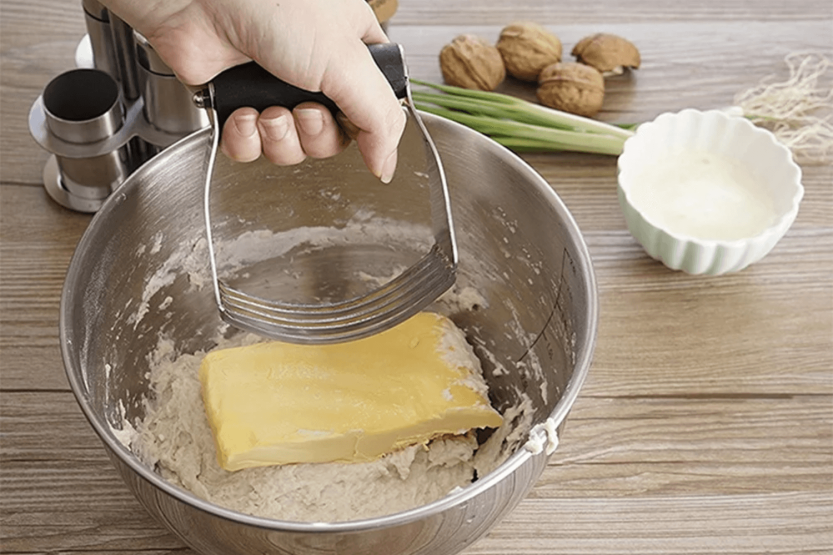 Kitchen Aid konditormikser i rustfritt stål