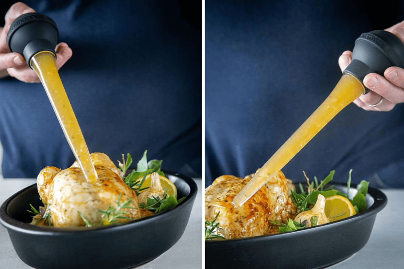 Kitchen Aid sort silikonesprøjte til ristning