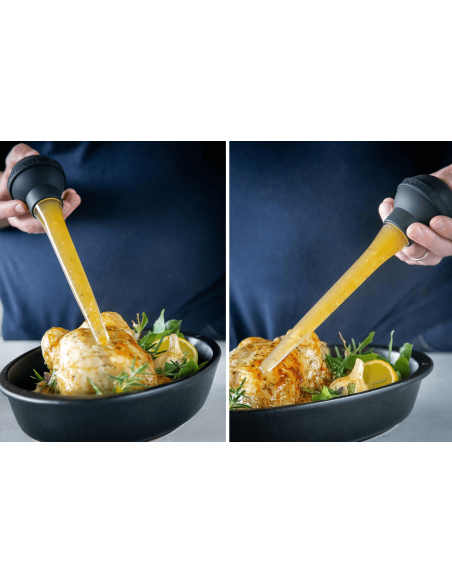 Kitchen Aid sort silikonesprøjte til ristning