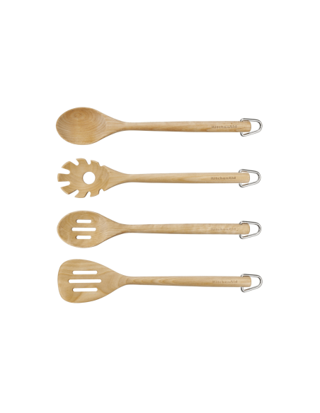 Set of 4 Kitchen Kitchen Aid kitchen Utensils in birch wood