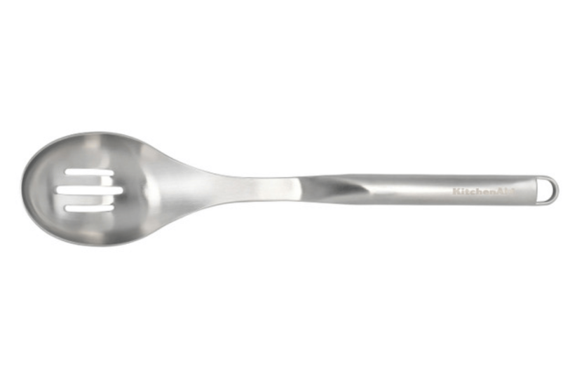 Cucchiaio scanalato in acciaio inox Kitchen Aid
