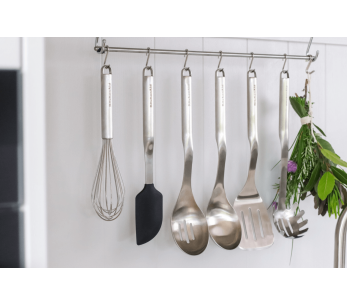 Kitchen Aid siliconen spatel met roestvrij stalen handvat 2
