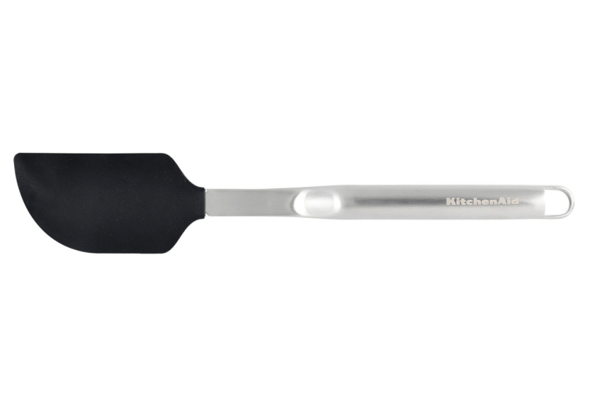 Kitchen Aid silicone scraper spatula with stainless steel handle