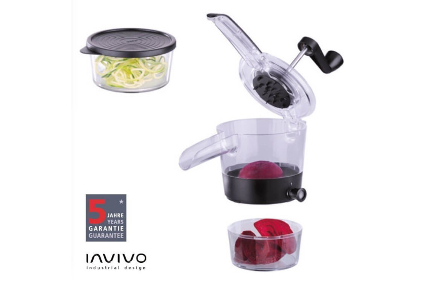 GEFU SPIRALFIX spiral vegetable slicer