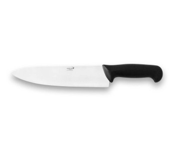 Coltello per affettare Deglon Surclass nero con lama in acciaio inox da 25 cm