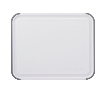 Tagliere reversibile antiscivolo Kitchen Aid in PP bianco 2