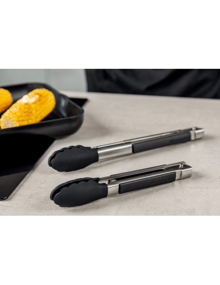 Kitchen Aid keukentang zwart siliconen punt