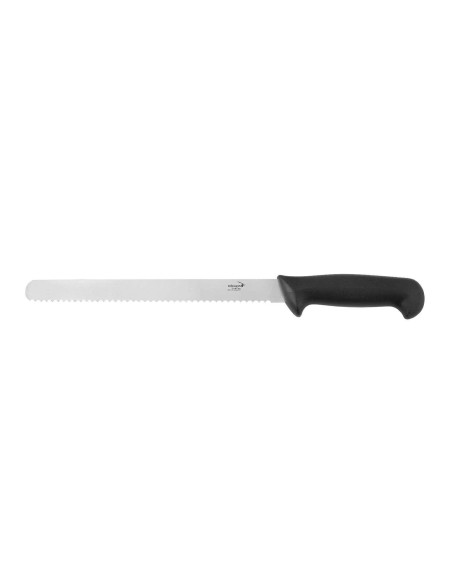 Deglon Surclass black sponge knife 28cm stainless steel blade
