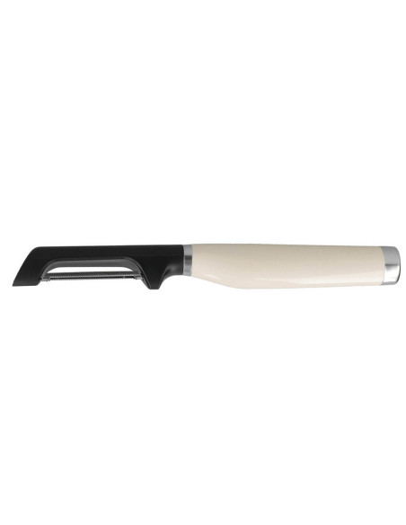 Kitchen Aid Euro peeler i rustfritt stål med dobbeltsidig, takket blad