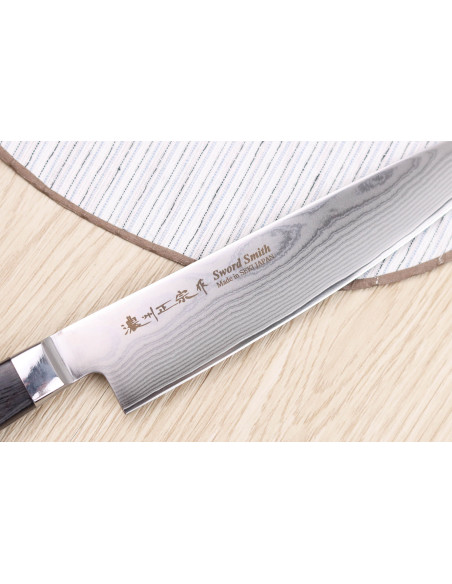15cm Satake damaskus japansk universalkniv 69 lager