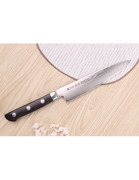coltello universale giapponese in damasco Satake da 15 cmcoltello universale 69 strati