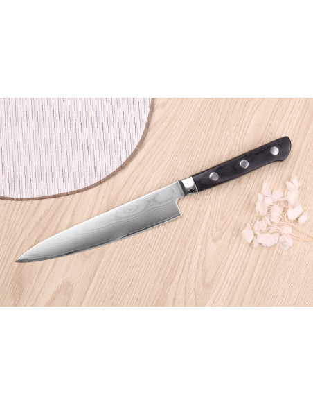 15cm Satake damaskus japansk universalkniv 69 lager