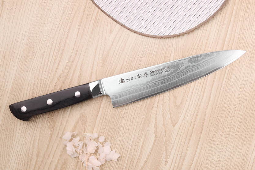 18cm Satake damascus japanilainen kokki ' s veitsi 69 kerrosta