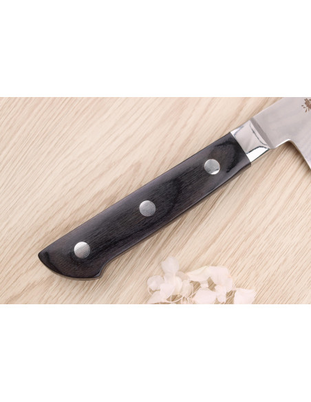 20 cm Satake damaskus japansk kokkekniv 69 lag