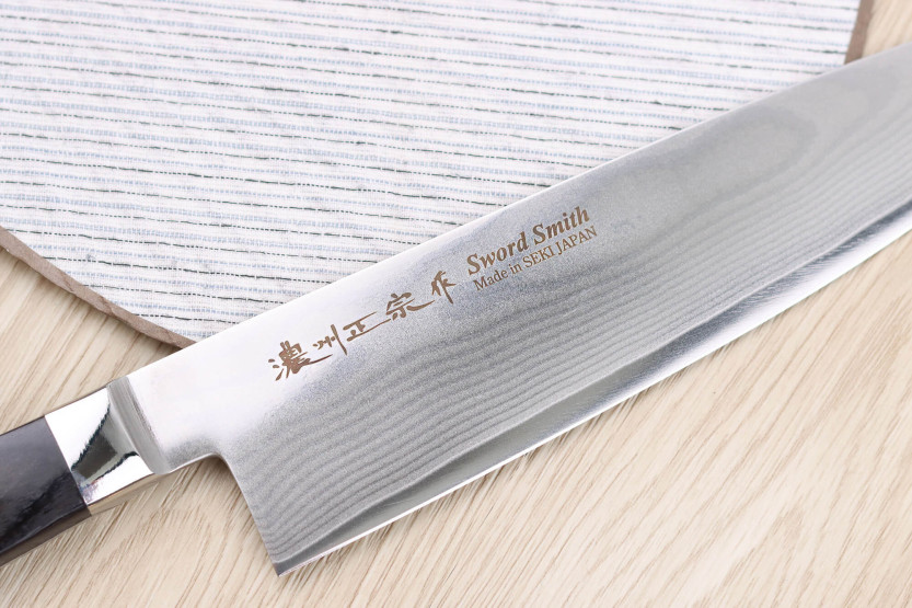 20 cm Satake damaskus japansk kokkekniv 69 lag