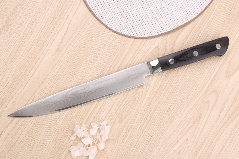 20cm Satake damasco cuchillo japonés sujihiki 69 capas