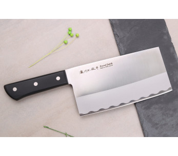 Folha de talho japonês Satake ABS de 18 cm 2