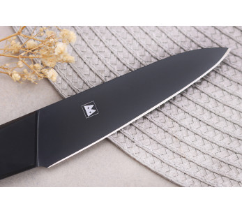 Cuchillo de pelar japonés Satake Negro 10cm 2