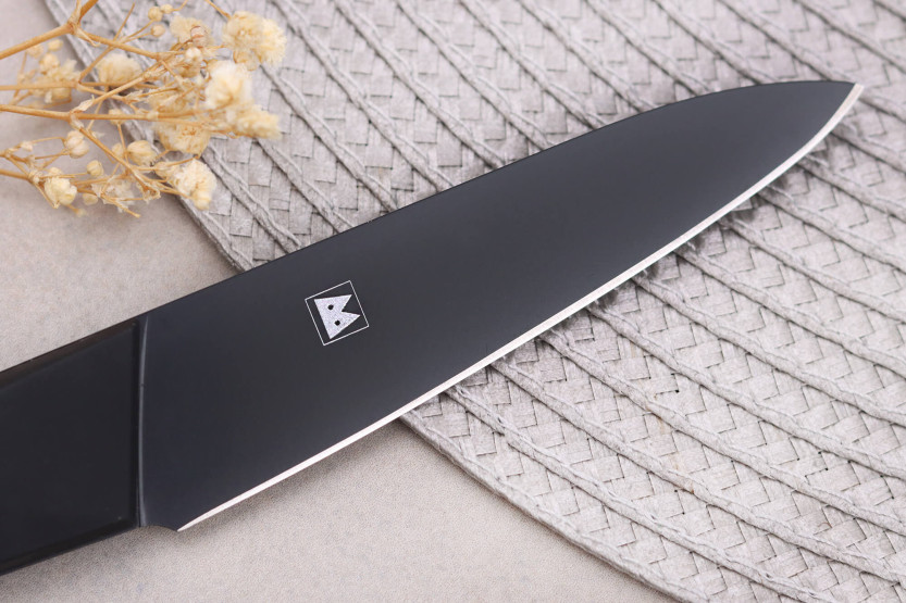 Satake zwart 10cm Japans schilmesje