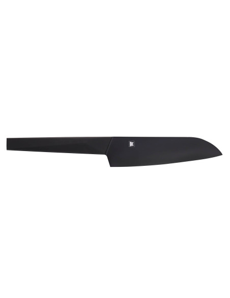 faca santoku japonesa faca santoku Satake preta de 17 cm
